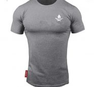 2019 new mens t-shirt gyms fitness t-shirt crossfit bodybuilding slim shirts printed o-neck short sleeves cotton tee 1