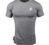 2019 new mens t-shirt gyms fitness t-shirt crossfit bodybuilding slim shirts printed o-neck short sleeves cotton tee 1