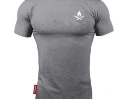 2019 new mens t-shirt gyms fitness t-shirt crossfit bodybuilding slim shirts printed o-neck short sleeves cotton tee 1