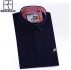 2020 new men’s shirt short-sleeve brand arrival business fashion designer slim man dress cotton big size 4xl m642