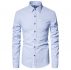 2020 new spring solid mens dress shirts slim fit cotton social business shirts casual long sleeve men shirt men clothing