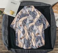 2020 new summer men’s shirts fashion digital printing streetwear shirts homme casual hip hop harujuku sweatshirt men shirt