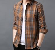 2021 fashion brand shirt mens new workout slim fit streetwear long sleeve stripped japanese casual mens clothing