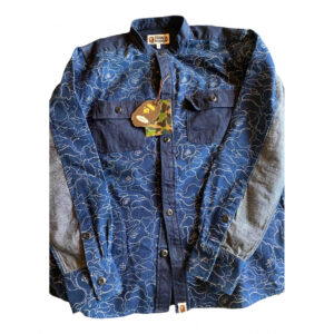 A Bathing Ape blue Denim - Jeans Shirts