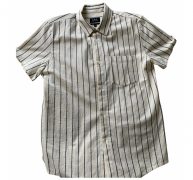APC beige Linen Shirts