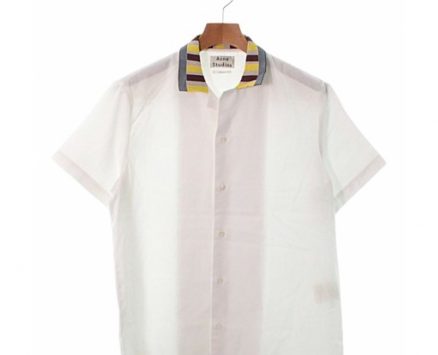 Acne Studios white Polyester Shirts