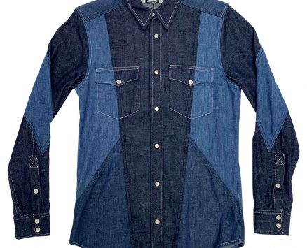 Alexander McQueen blue Denim – Jeans Shirts