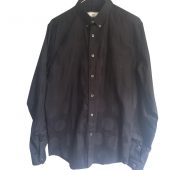 Ami black Cotton Shirts