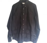Ami black Cotton Shirts