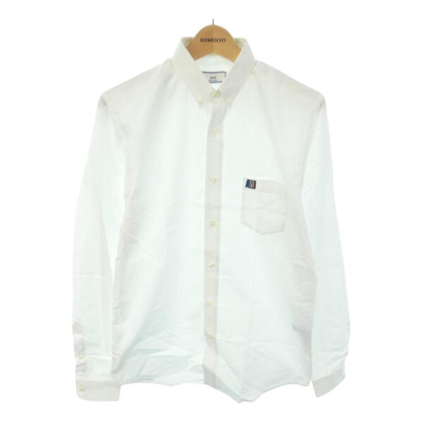 Ami white Cotton Shirts