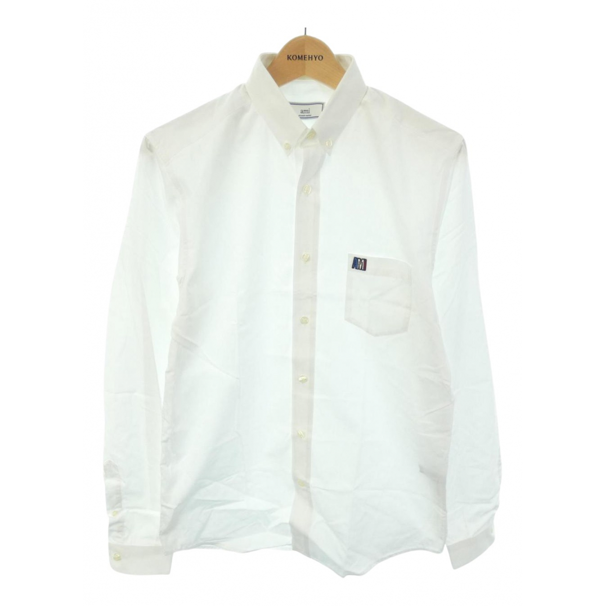 Ami white Cotton Shirts