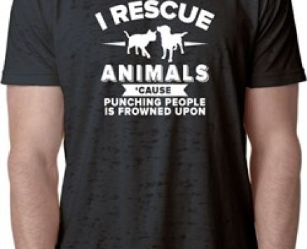Animal Rescue Mens Burnout Shirt