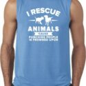 Animal Rescue Mens Sleeveless Shirt