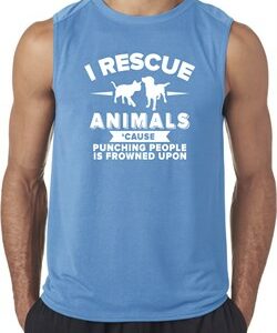 Animal Rescue Mens Sleeveless Shirt