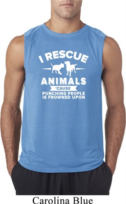 Animal Rescue Mens Sleeveless Shirt