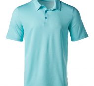 BCG Men’s Melange Golf Polo T-Shirt Aqua/Turquoise, 2X-Large – Mens Golf Shirts at Academy Sports