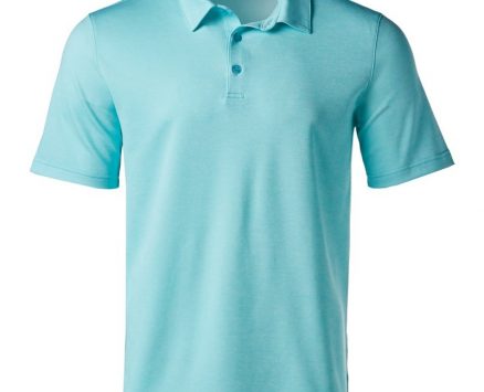 BCG Men’s Melange Golf Polo T-Shirt Aqua/Turquoise, 2X-Large – Mens Golf Shirts at Academy Sports