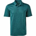 BCG Men’s Melange Golf Polo T-Shirt Aqua/Turquoise Dark, 2X-Large – Mens Golf Shirts at Academy Sports