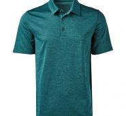 BCG Men’s Melange Golf Polo T-Shirt Aqua/Turquoise Dark, 3X-Large – Mens Golf Shirts at Academy Sports