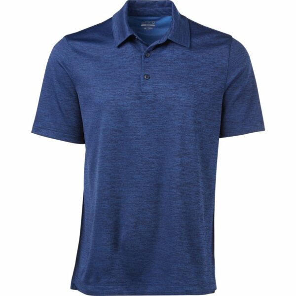 BCG Men's Melange Golf Polo T-Shirt Blue, Medium - Mens Golf Shirts at Academy Sports