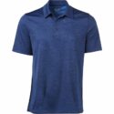 BCG Men’s Melange Golf Polo T-Shirt Blue, Small – Mens Golf Shirts at Academy Sports