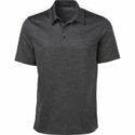 BCG Men’s Melange Golf Polo T-Shirt Caviar, 2X-Large – Mens Golf Shirts at Academy Sports