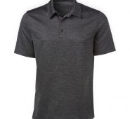 BCG Men’s Melange Golf Polo T-Shirt Caviar, 2X-Large – Mens Golf Shirts at Academy Sports