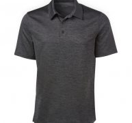 BCG Men’s Melange Golf Polo T-Shirt Caviar, Small – Mens Golf Shirts at Academy Sports