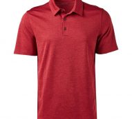 BCG Men’s Melange Golf Polo T-Shirt Maroon, Large – Mens Golf Shirts at Academy Sports