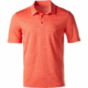 BCG Men’s Melange Golf Polo T-Shirt Orange Bright, Large – Mens Golf Shirts at Academy Sports