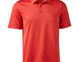 BCG Men’s Melange Golf Polo T-Shirt Orange Dark, 3X-Large – Mens Golf Shirts at Academy Sports