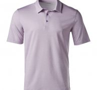 BCG Men’s Melange Golf Polo T-Shirt Purple Light, X-Large – Mens Golf Shirts at Academy Sports