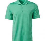 BCG Men’s Micro Stripe Polo Shirt Aqua/Turquoise Light, Large – Mens Golf Shirts at Academy Sports
