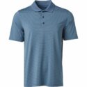 BCG Men’s Micro Stripe Polo Shirt Blue Dark, 2X-Large – Mens Golf Shirts at Academy Sports