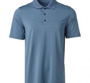 BCG Men’s Micro Stripe Polo Shirt Blue Dark, 2X-Large – Mens Golf Shirts at Academy Sports