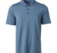 BCG Men’s Micro Stripe Polo Shirt Blue Dark, 2X-Large – Mens Golf Shirts at Academy Sports