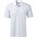 BCG Men’s Micro Stripe Polo Shirt Bright White, 3X-Large – Mens Golf Shirts at Academy Sports