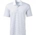 BCG Men’s Micro Stripe Polo Shirt Bright White, Medium – Mens Golf Shirts at Academy Sports