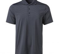 BCG Men’s Micro Stripe Polo Shirt Charcoal, Large – Mens Golf Shirts at Academy Sports