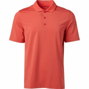 BCG Men's Micro Stripe Polo Shirt Orange Bright, 2X-Large - Mens Golf Shirts at Academy Sports