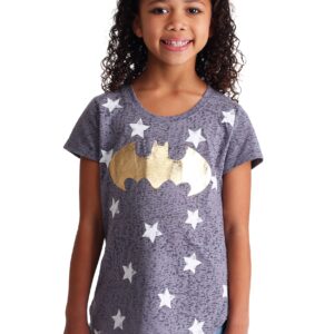 Batgirl Fashion Gray T-Shirt For Girls
