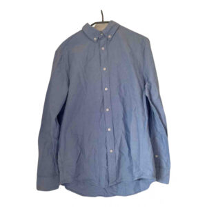 Bershka blue Cotton Shirts