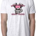 Bikers Against Breast Cancer Mens Burnout Shirt