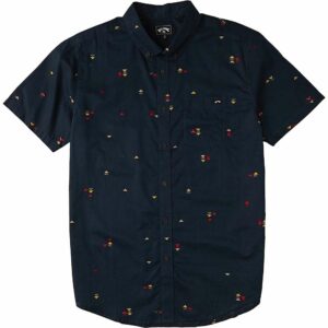 Billabong Men's Sundays Mini SS Shirt - Large - Midnight