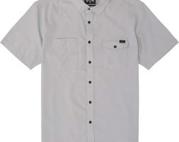 Billabong Men’s Surf Trek SS Shirt – Medium – Alloy Heather