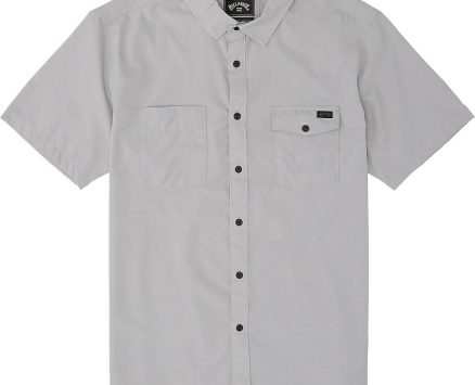Billabong Men’s Surf Trek SS Shirt – Medium – Alloy Heather