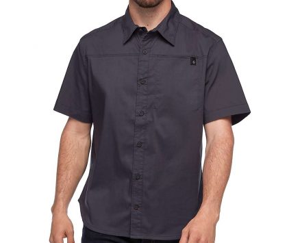 Black Diamond Men’s Stretch Operator SS Shirt – Small – Carbon