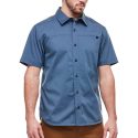 Black Diamond Men’s Stretch Operator SS Shirt – XL – Astral Blue