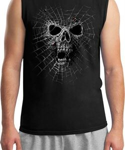 Black Widow Mens Muscle Shirt