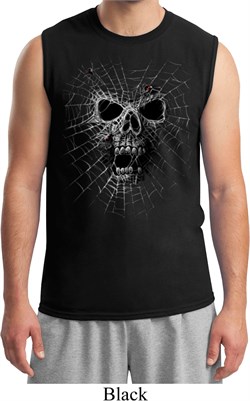 Black Widow Mens Muscle Shirt